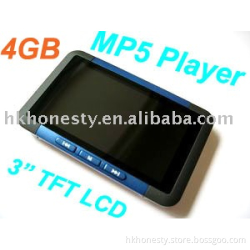 3.0" MP5 Player with 4gb flash memory